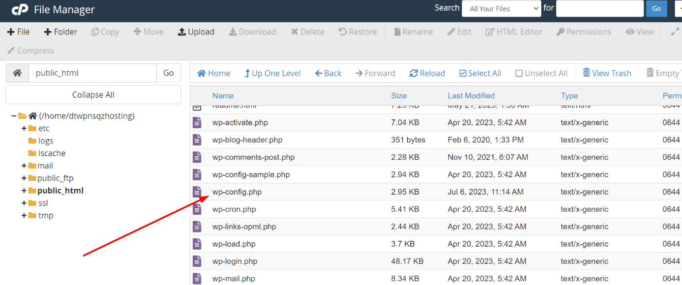 Cách chỉnh sửa file wp-config.php trong WordPress
