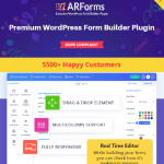 ARForms Premium WordPress Form Builder Plugin