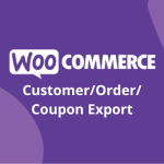 Customer/Order/Coupon Export for WooCommerce