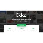 Ekko – Multi-Purpose WordPress Theme with Page Builder