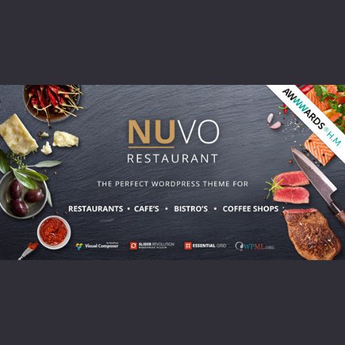NUVO - Cafe & Restaurant WordPress Theme