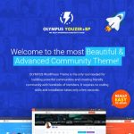 Olympus – Social Networking WordPress Theme