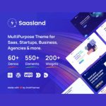 Saasland – Saas Startup Technology & IT Solutions WordPress Theme