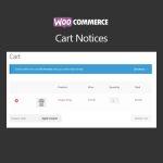 Cart Notices for WooCommerce