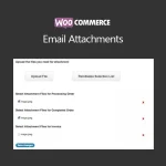 Email Attachments for WooCommerce