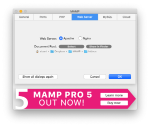 Sharing MAMP between Two Computers - stuarttevendale.com