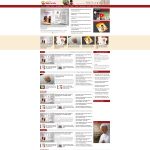 Web mẫu – Trang Tin tức, blog cực đẹp 02