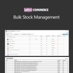 Bulk Stock Management for WooCommerce