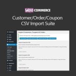 Customer/Order/Coupon CSV Import Suite for WooCommerce