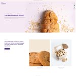 Web mẫu – Shop bán bánh Bakery