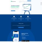 Web mẫu – Kinh doanh dịch vụ Business Coach