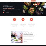 Web mẫu – Nhà hàng ăn uống sang trọng Caterer