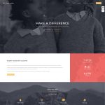 Web mẫu – Tổ chức làm từ thiện Charity