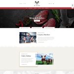 Web mẫu – Cửa hàng giới thiệu và bán thịt bò Country Butcher