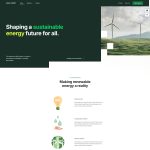 Web mẫu – Doanh nghiệp năng lượng tái tạo Energy