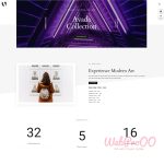 Web mẫu – Tổ chức triển lãm tranh Galerie