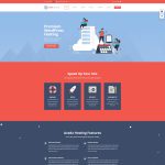 Web mẫu – Doanh nghiệp Hosting, Domain, Web, CNTT hosting