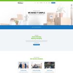 Web mẫu – Dịch vụ vận chuyển, giao hàng Movers