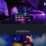 Web mẫu – CLB sàn, bar, hộp đêm Night Club