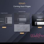 Web mẫu – Trang landing page ra mắt dịch vụ Splash