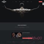 Web mẫu – Dịch vụ phòng tập GYM