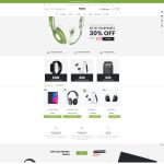 Web mẫu – Shop thiết bị điện tử đồng hồ, tai nghe, tablet shop14