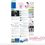 Web mẫu – Trang thông tin bệnh viện