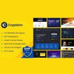 Crypterio – NFT and Crypto Landing Page WordPress Theme 2.4.10