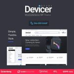 Devicer – Electronics, Mobile & Tech Store WordPress Theme