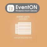 EventON – Event Lists Ext