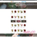 Web mẫu – Shop bán hoa tươi 02