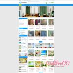 Web mẫu – Shop bán mành, rèm, đồ nội thất