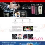 Web mẫu – Shop bán Máy lọc không khí 1
