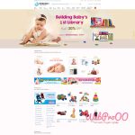 Web mẫu – Shop bán sản phẩm mẹ và bé