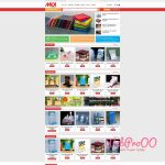 Web mẫu – Shop bán sản phẩm từ nhựa Mica