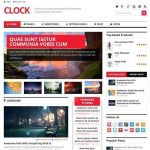 MyThemeShop Clock WordPress Theme