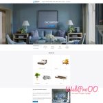 Web mẫu – Cửa hàng bán đồ Nội thất 2