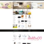 Web mẫu – Cửa hàng bán đồ Nội thất 3