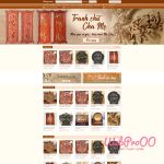 Web mẫu – Shop bán Tranh gỗ
