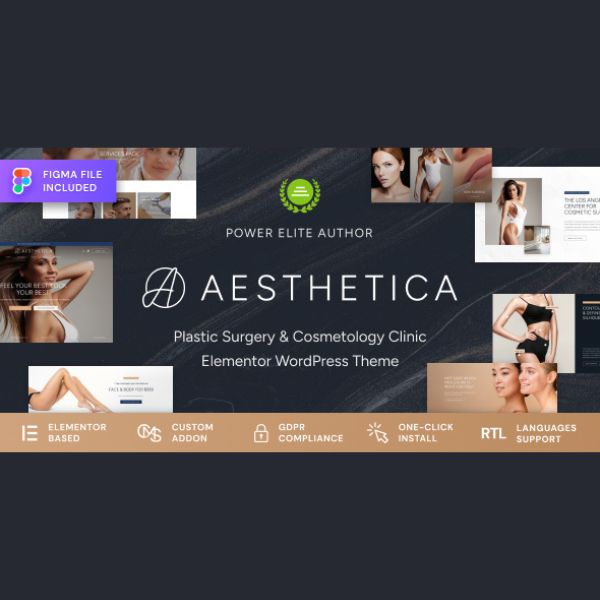 Aesthetica - Plastic Surgery & Beauty Clinic WordPress Theme