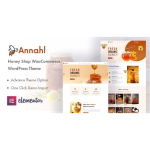 Annahl – Organic & Honey Shop WordPress Theme
