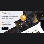 Bizmax – Corporate And Consulting Business WordPress Theme
