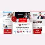 Bizup – Business Consulting WordPress Theme