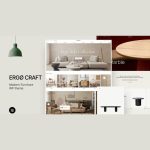 ErgoCraft – Furniture Shop WordPress Theme