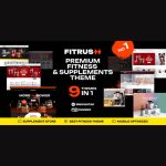 Fitrush – Fitness and Health Supplements WordPress Theme