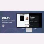Gray – Personal Portfolio WordPress Theme