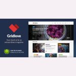 Gridlove – News Portal & Magazine WordPress Theme