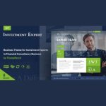 Investment – Corporate Business & Finance Theme for Financial Consulting Company or Agency Websites