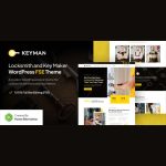 Keyman – Locksmith & Key Maker Services FSE WordPress Theme