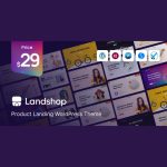 Landshop – Product Landing WordPress Theme